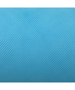 NASTRO TULLE 10 CM AZZURRO