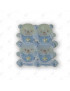 Stock Applicazione Termoadesiva Orsacchiotto Azzurro