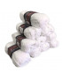 Misto Filati Stock Gomitoli Lana "BIG BUTTERFLY" 10pz bianco n°100