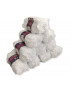 Misto Filati Stock Gomitoli Lana "MAYA" 10pz Bianco