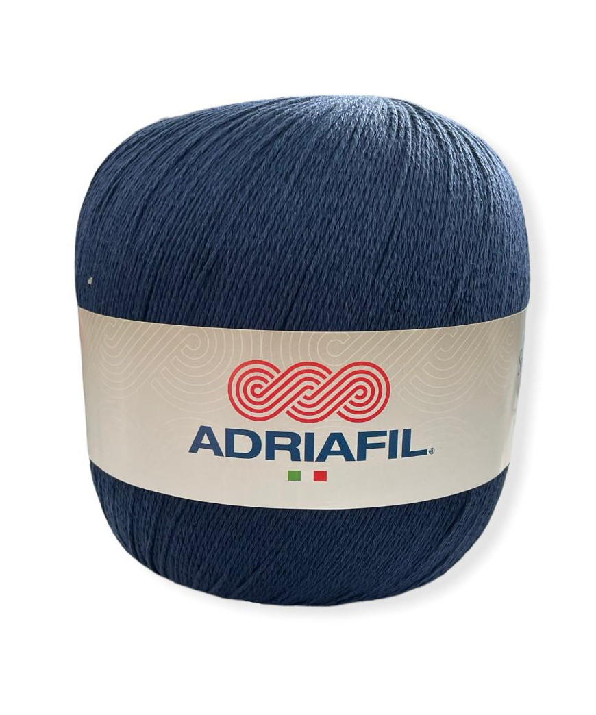 Adriafil Snappy Ball cotone egiziano mercerizzato al 100% 250gr blu n°56