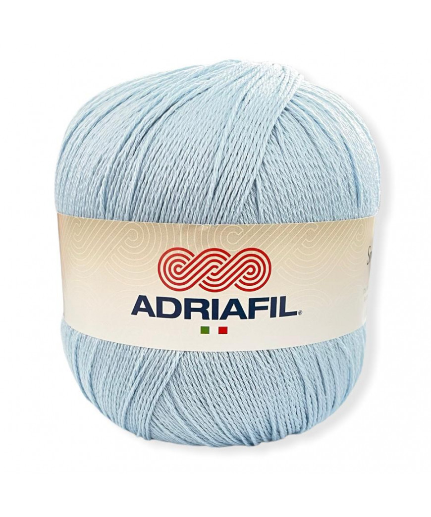 Adriafil Snappy Ball cotone egiziano mercerizzato al 100% 250gr azzurro n°61