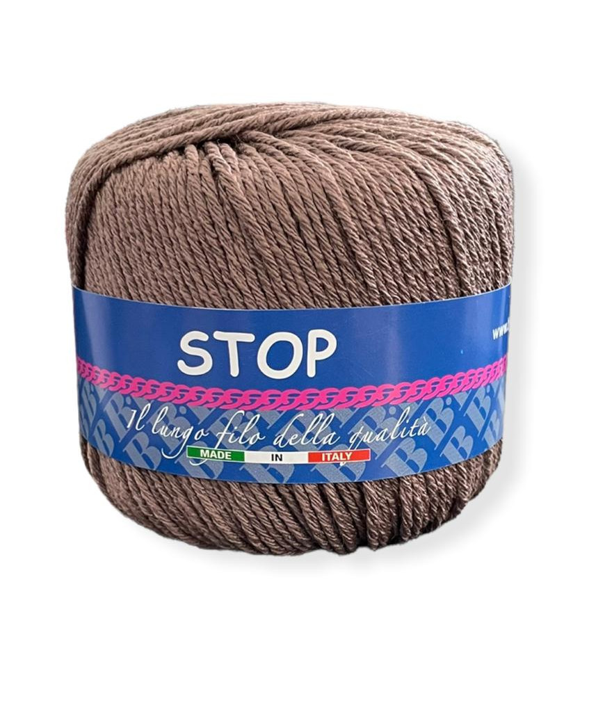 Gomitolo cotone Stop, 50gr tortora n°3