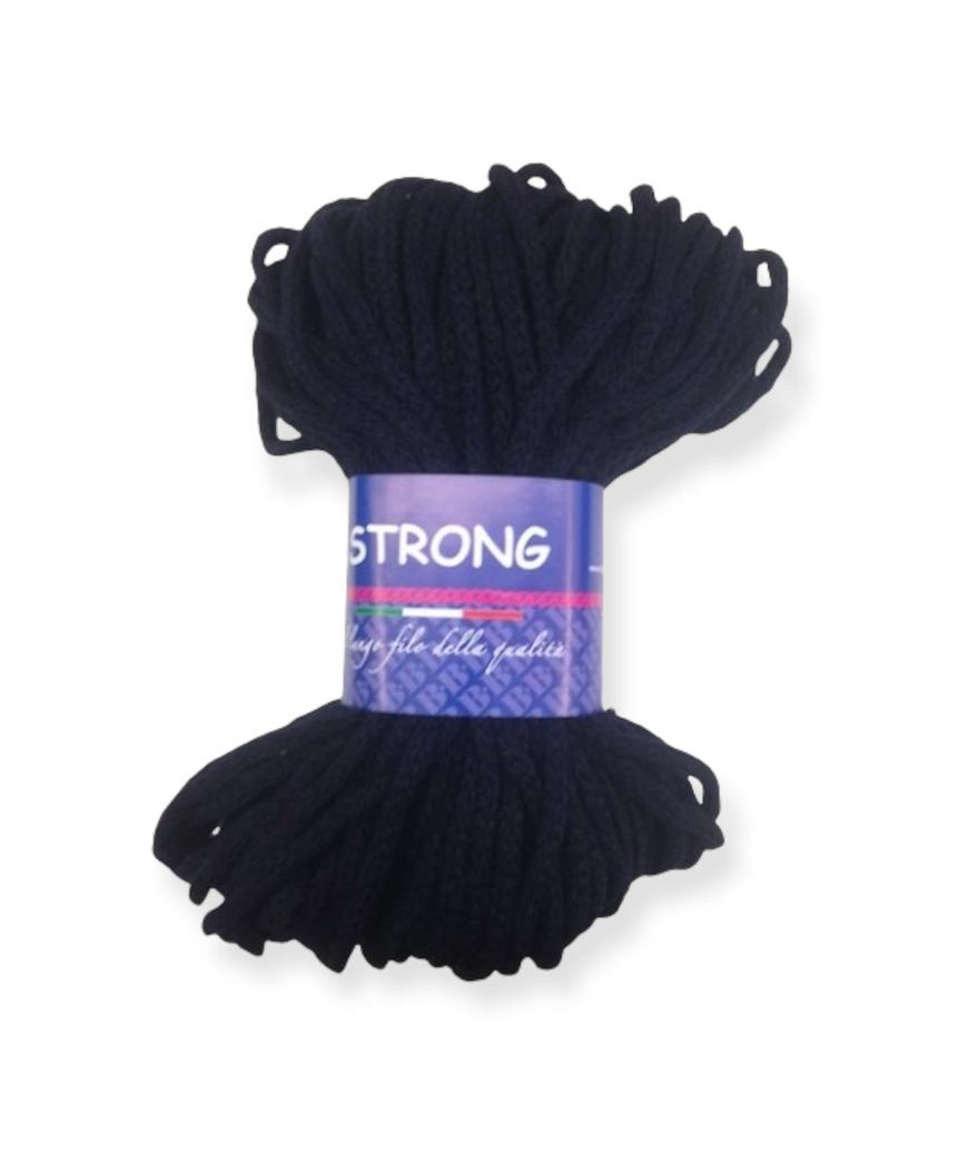 Filato Tricottone "STRONG" Colore Blu Notte n°104 -200gr-80mt