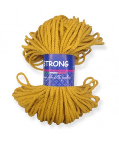 Filato Tricottone "STRONG" Colore Giallo Senape n°98 -200gr-80mt