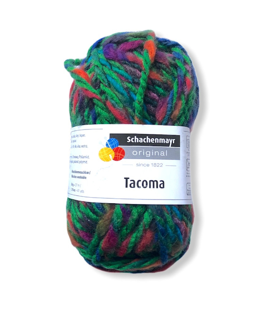 Gomitoli Tacoma 50gr mix color verde n°82
