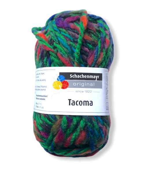 Gomitoli Tacoma 50gr mix color verde n°82