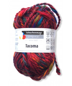 Gomitoli Tacoma 50gr mix color rosso n°86