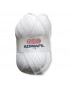 Gomitolo lana Adriafil Top Ball 200gr, bianco