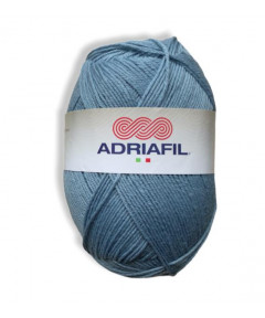 Gomitolo lana Adriafil Top Ball 200gr 500mt Colore Celeste-ferri consigliati n°4,5