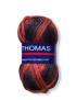 Filato Thomas 50g-80mt Colore mix Blu Arancio n°60-Ferri consigliati n°8
