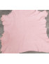 Vera Pelle Camoscio Colore Rosa Antico Misura da 0,55 a 0,80 metri quadrati ca.