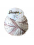 Gomitolo Decapè Color 100% cotone pima, 100g, mix beige n°1