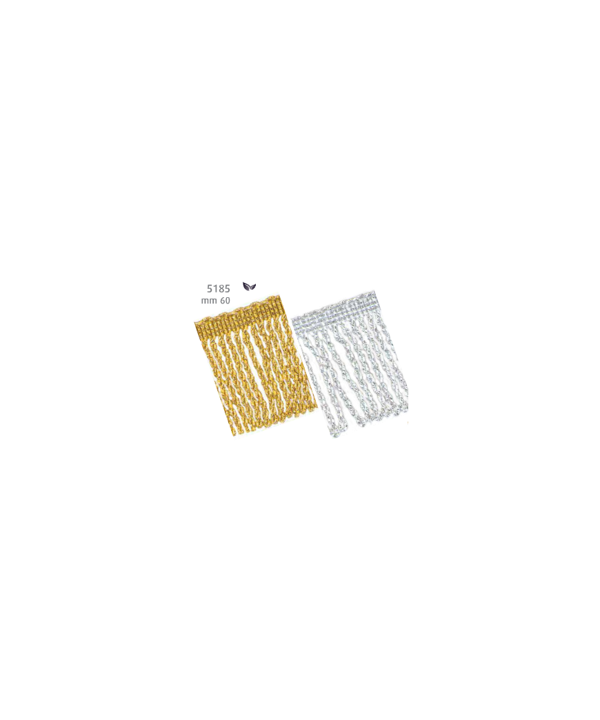 PASSAMANERIA FRANGE LUX mm 60