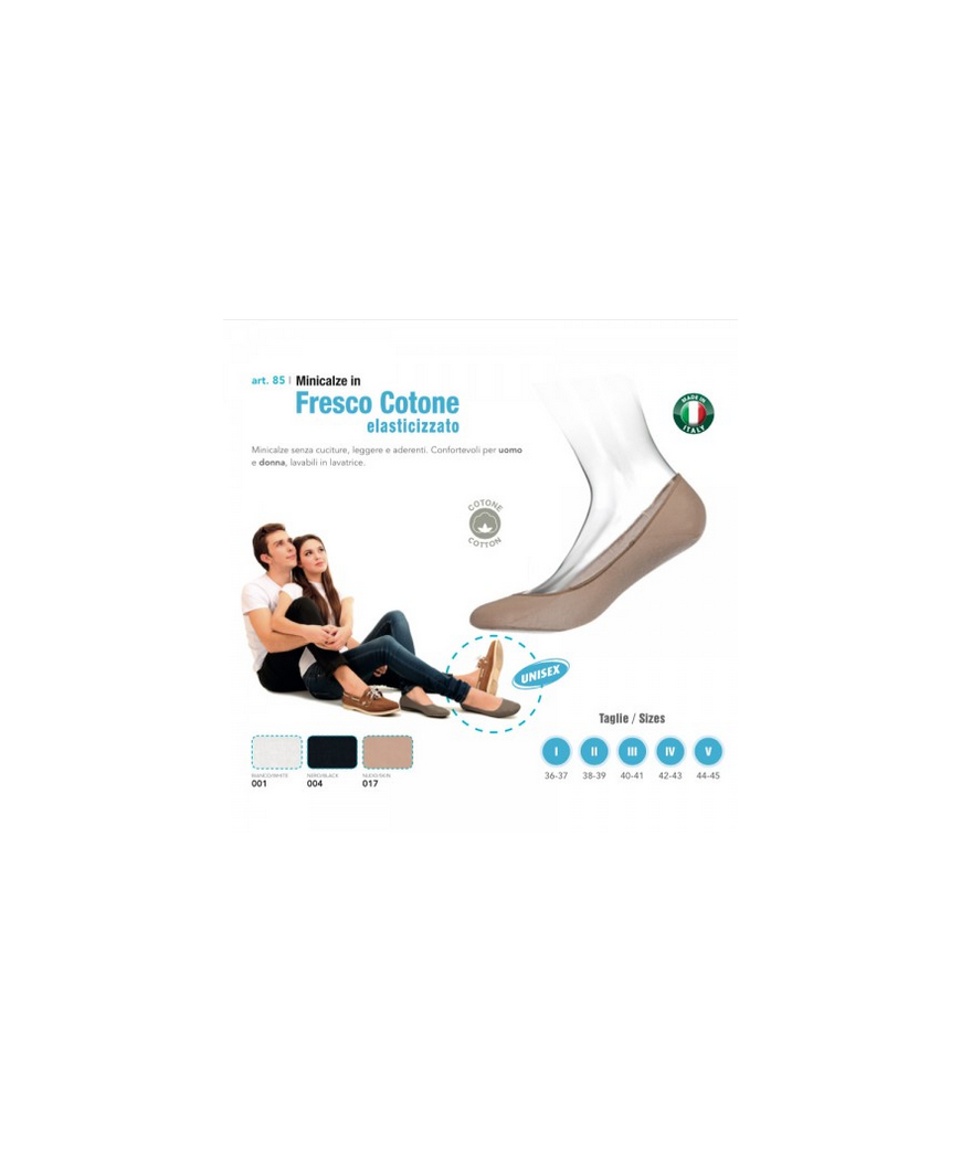 BABETTE MINICALZE FRESCO COTONE