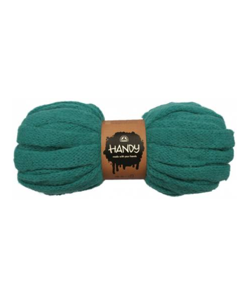 LANA HANDY LAVORAZIONE A MANO VERDE COL N° 8