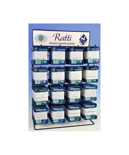 ESPOSITORE TRECCIA ELATICA FARFALLINE