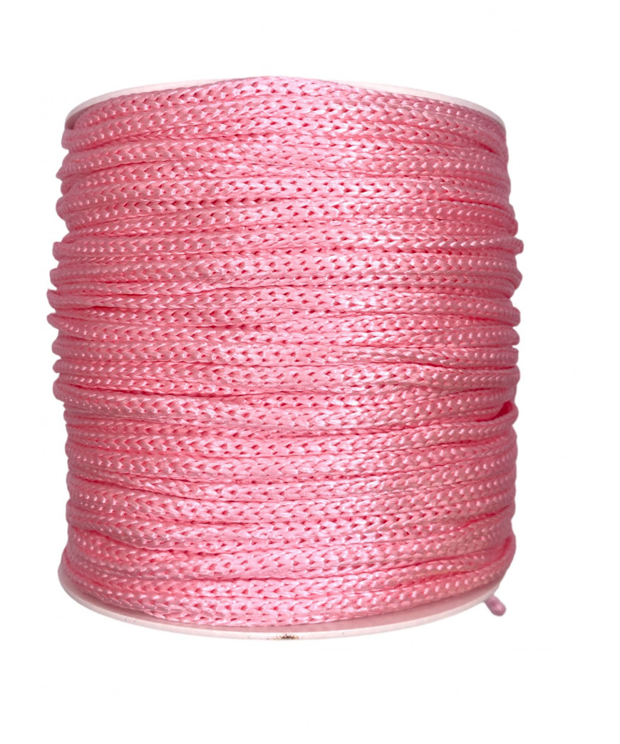 Cordino per Intreccio Uncinetto e Borse Tahiti Big Diametro mm5-260GR-300MT/CAuncinetto n°5- Colore Rosa