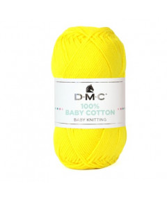 DMC Baby Cotton 100% cotone 50 g ~ 106 m Giallo n°788