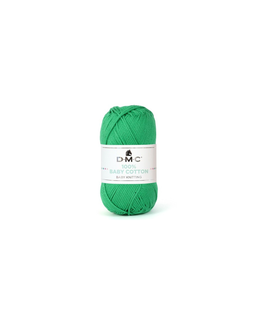 DMC Baby Cotton 100% cotone 50 g ~ 106 m Verde Bandiera 781