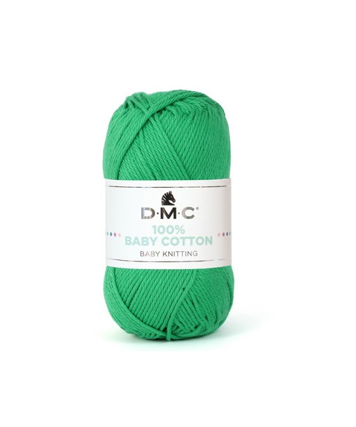 DMC Baby Cotton 100% cotone 50 g ~ 106 m Verde Bandiera 781