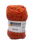 Gomitolo Boston sfumato 50gr-60 mt -Ferri consigliati n°7-8 colore Arancio/rosso n°280