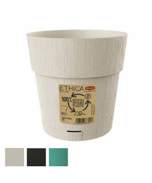 VASO ETHICA TONDO RIS.ACQUA GESSO 25 h 25 STEFANPL