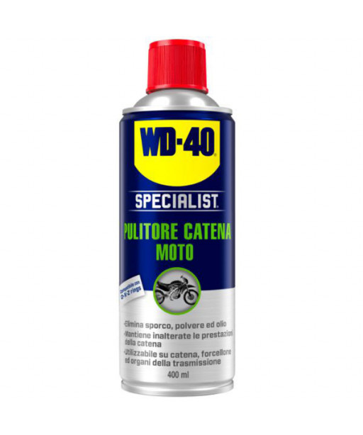 PULITORE CATENE SPRAY ml 400  MOTO SPECIALIST WD40