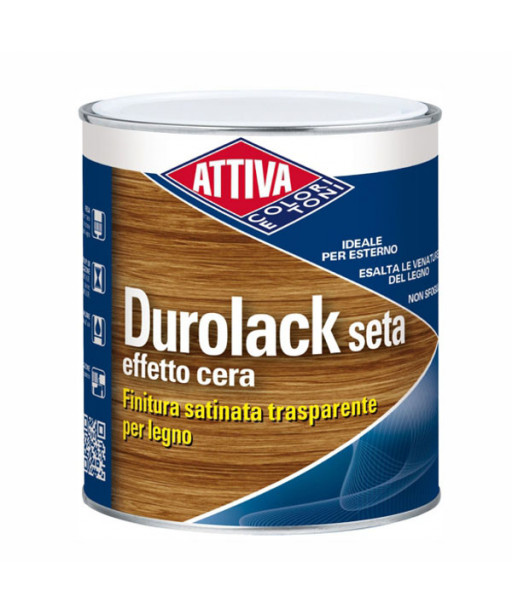 VERNICE 1,0 140 NOCE CHIARO   DUROLACK SETA ATTIVA