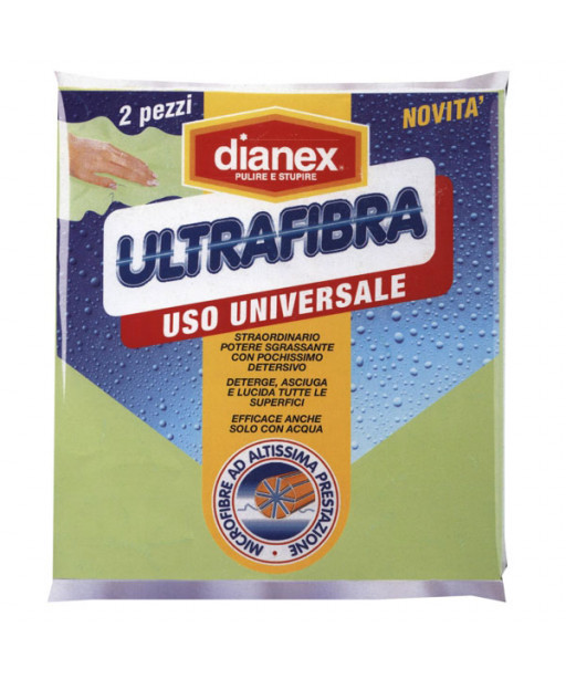 PANNO MICROFIBRA USO UNIVERSALE  Pz 2 36x40 DIANEX