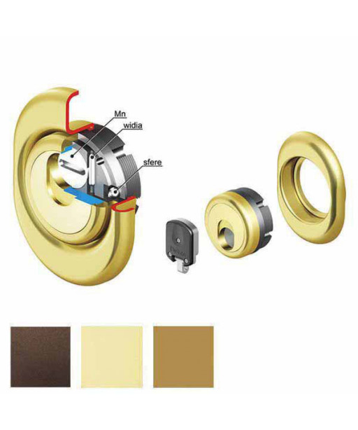 PROTETTORE MONOLITO MAGNETICO mm 38 OL 3G2MB DISEC