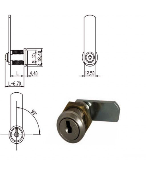 CILINDRO LEVETTA mm 30                  163418 OMR