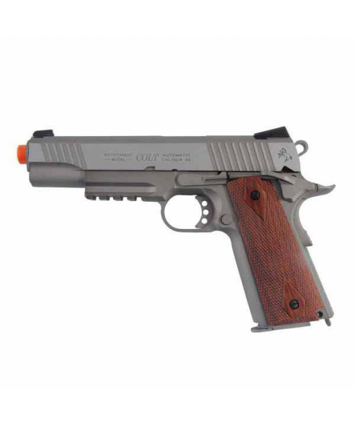 PISTOLA ARIA COMPRESSA COLT 1911 RAIL GUN  DEFENCE