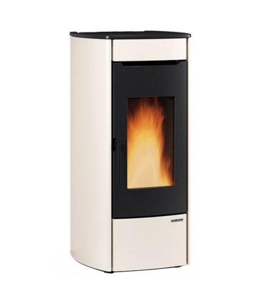 TERMOSTUFA PELLET MARINA IDRO 11 AVORIO EXTRAFLAME