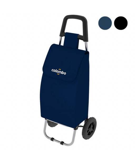 CARRELLO SPESA ROLLY BLU  l 40 31x36 h  96 COLOMBO