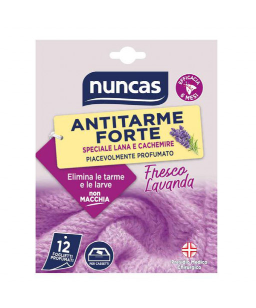 ANTITARME PROFUMATO FIORITO           Pz 12 NUNCAS