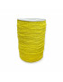 Fettuccia per intreccio, cotone GIALLO TRAFORATO