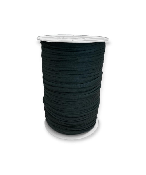 Fettuccia per intreccio, cotone elasticizzato VERDONE