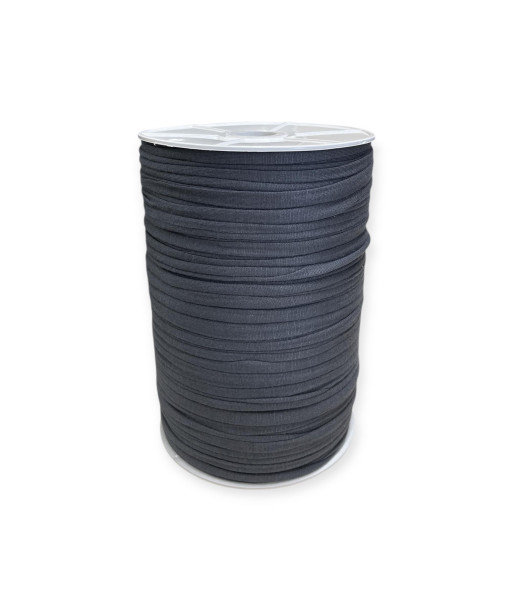 Fettuccia per intreccio, cotone elasticizzato GRIGIO