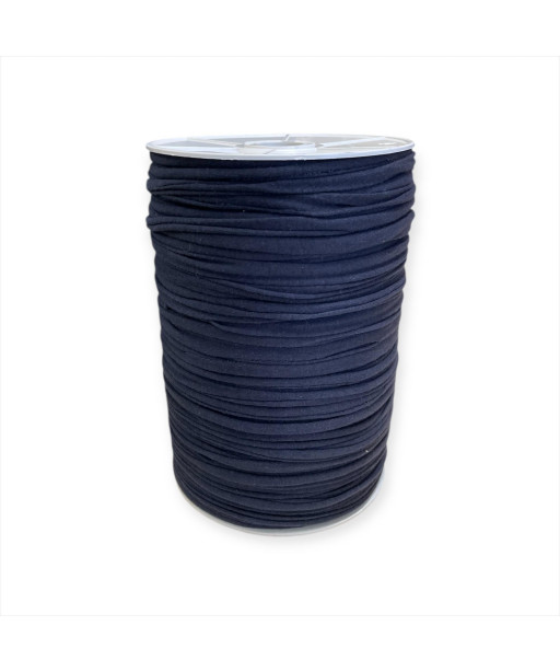 Fettuccia per intreccio, cotone BLU MEZZANOTTE
