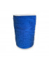 Fettuccia per intreccio, cotone BLU TRAFORATO