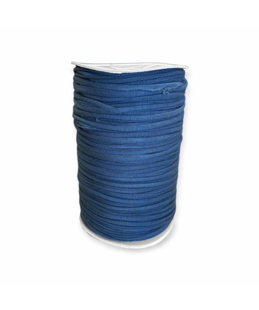 Fettuccia per intreccio, cotone BLU JEANS