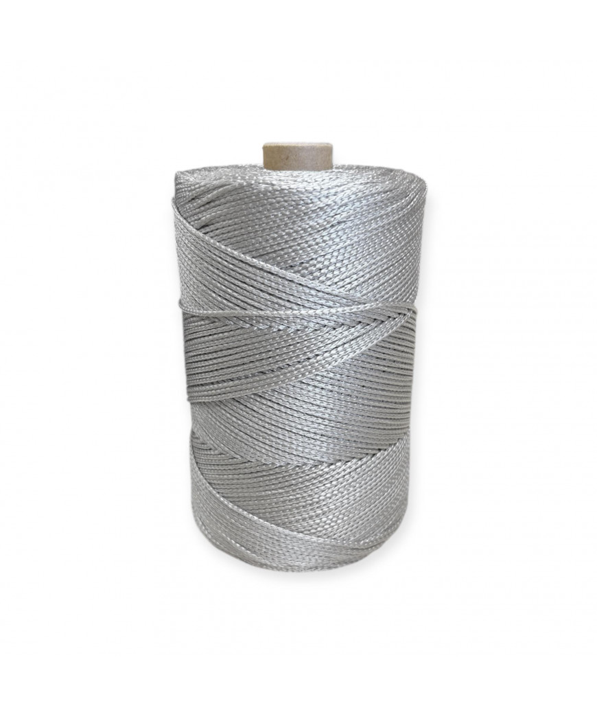 Cordino per intreccio e borse MIAMI, 450gr/ca. GRIGIO CHIARO