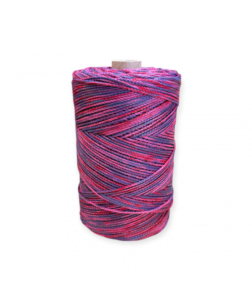 Cordino per intreccio e borse MIAMI, 450gr/ca. VIOLA/FUXIA