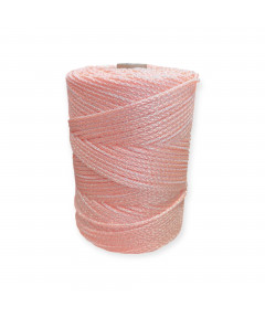 Cordino per intreccio e borse MIAMI, 450gr/ca. ROSA/IRIDESCENTE