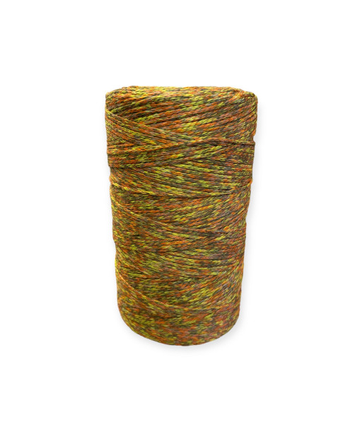 Cordino per intreccio e borse MIAMI, 450gr/ca. MIX GIALLO/ARANCIONE/GRIGIO