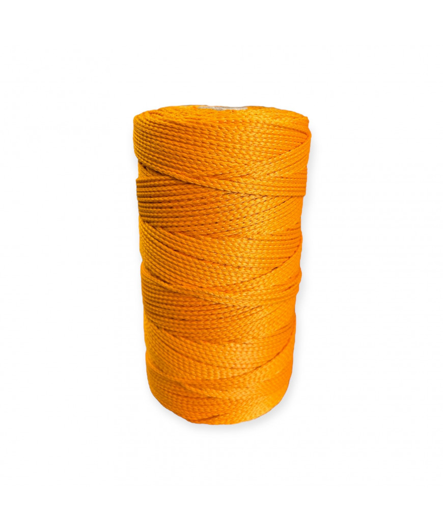 Cordino per intreccio e borse MIAMI, 450gr/ca. ARANCIONE ZUCCA