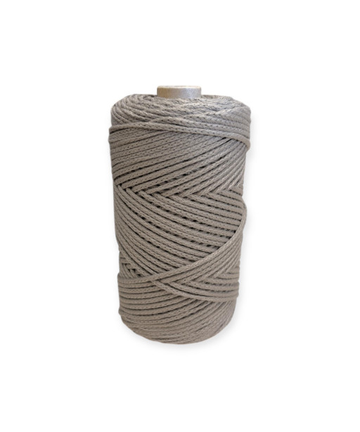 Cordino Thai per intreccio e borse, 450gr/ca. piattina, GRIGIO TALPA