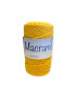 Cordino MACRAME, cotone ecologico 250gr. GIALLO