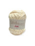Gomitolo fettuccia Silk & bag, 100gr. CREMA LUREX
